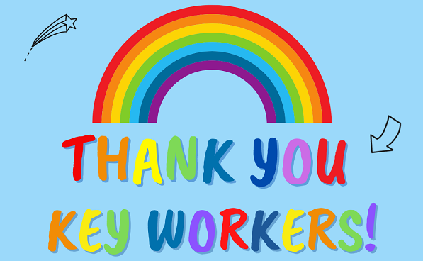 A big thank you to key workers from Barracudas