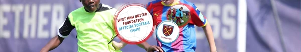 West Ham United Foundation official football camp in Chelmsford
