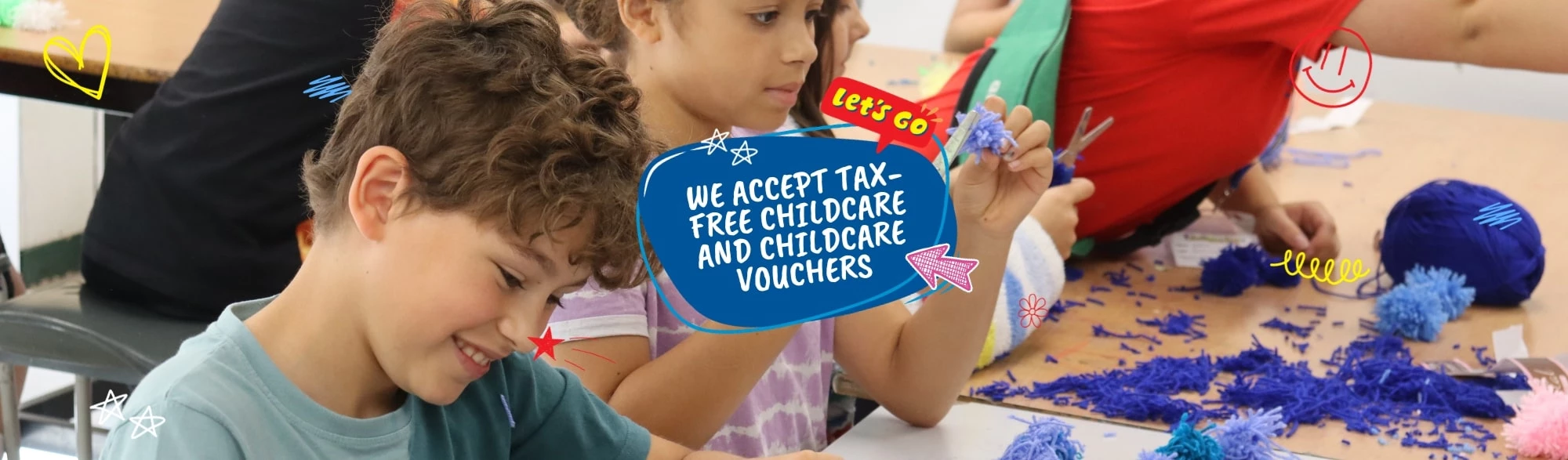School holiday activities using Tax-Free childcare or Childcare Vouchers