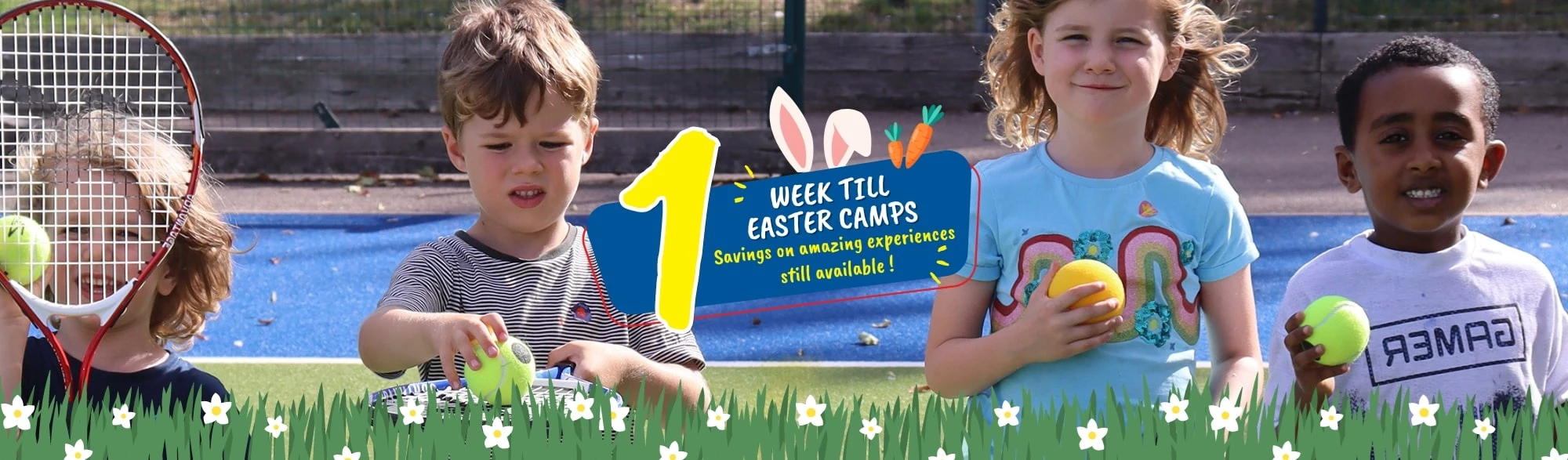 1 week countdown to Easter camps