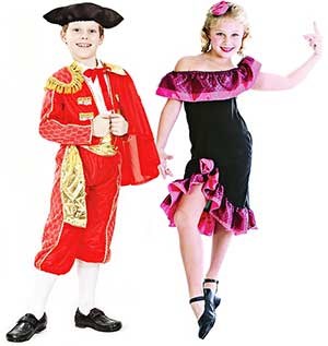 Spanish dancer costume ideas for kids