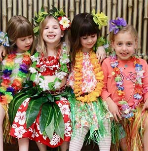Hawaiian costume ideas for kids