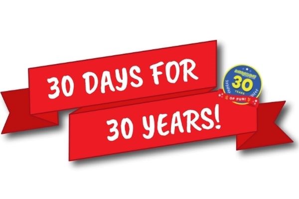 Barracudas 30 days for 30 years