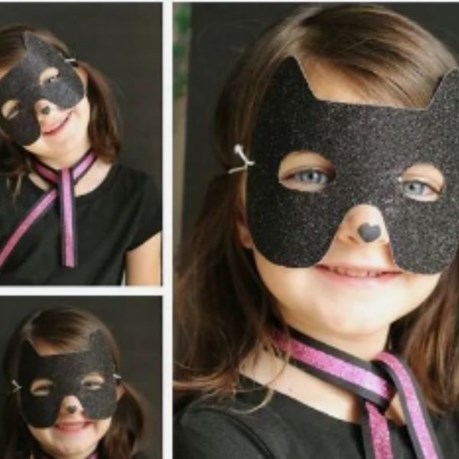 Kids cat mask idea