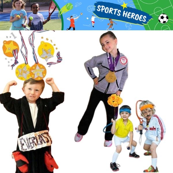 Barracudas weekly theme Sports Heroes costume ideas