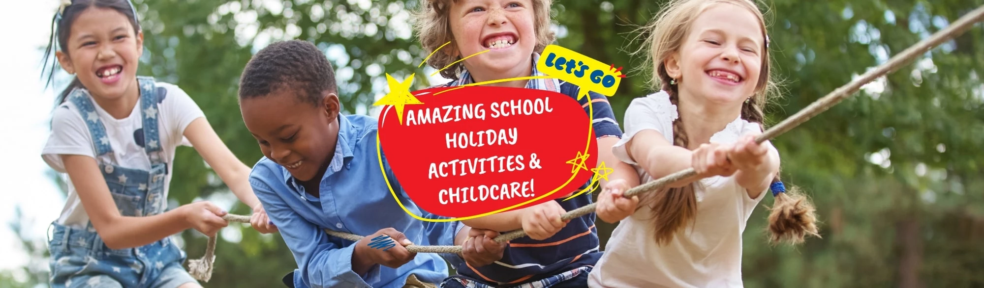 Amazing school holiday activities and childcare