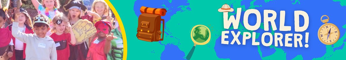 Barracudas summer camp weekly theme: World Explorer