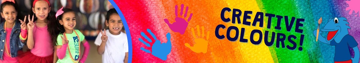 Barracudas Easter camp weekly theme: Creative Colours