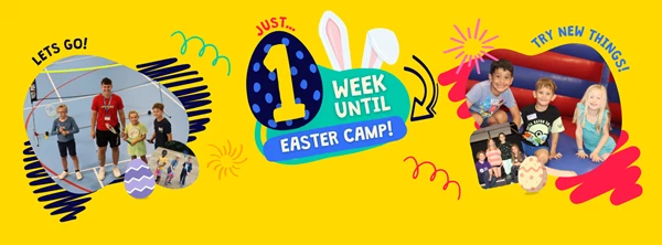 Easter Camp 1 week countdown